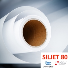 Самоклеящаяся мягкая ПВХ пленка для цифровой печати SILJET80