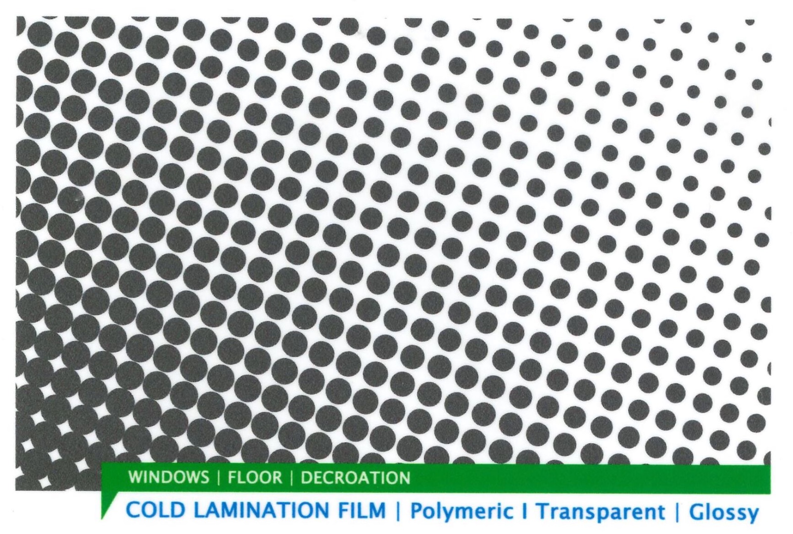 Полимерная ПВХ пленка для холодной ламинации серия Polymeric LAM 60/160