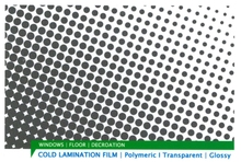 Полимерная ПВХ пленка для холодной ламинации серия Polymeric LAM 60/160