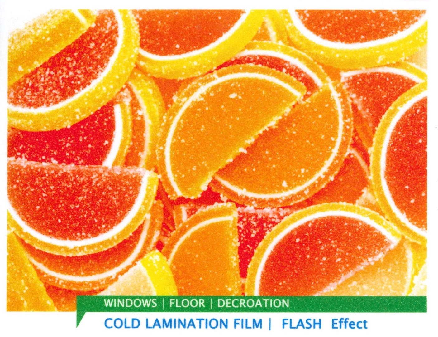 Самоклеящаяся ПВХ пленка для ламинации серия WF9020 80/120 FLASH эффект